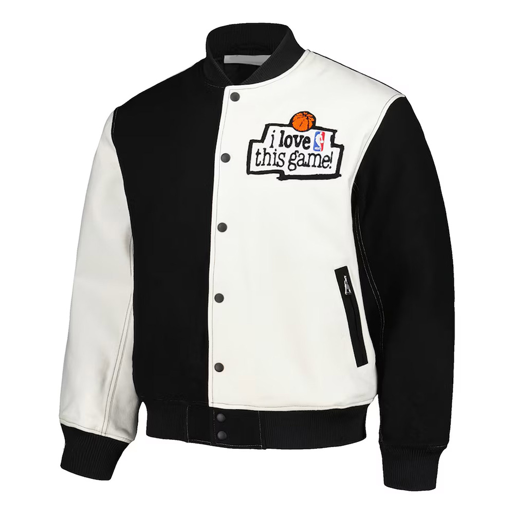 I Love This Game! Black and White Jacket