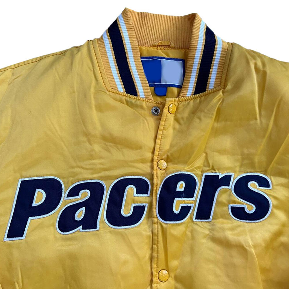 Indiana Pacers 90's Yellow Jacket - Image 2
