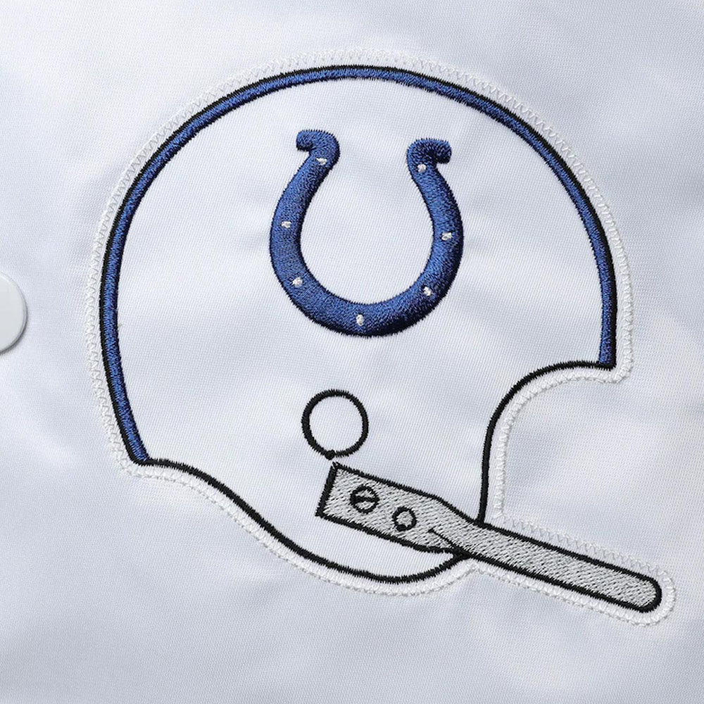 Indianapolis Colts The All-American Full-Snap Retro Jacket - Image 4