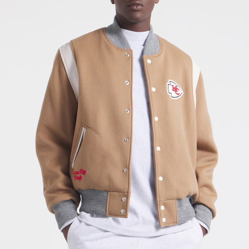 Kansas City Chiefs Teddy Varsity Wool Jacket