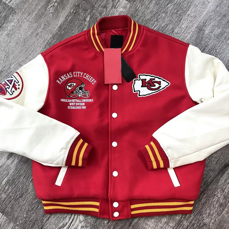 Kansas City Chiefs Thick Letterman Jacket