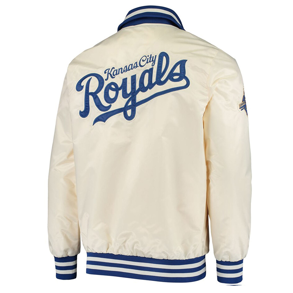 Kansas City Royals Cream The Captain II Jacket - Image 2