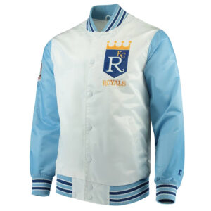 The Legend Kansas City Royals White and Blue Jacket