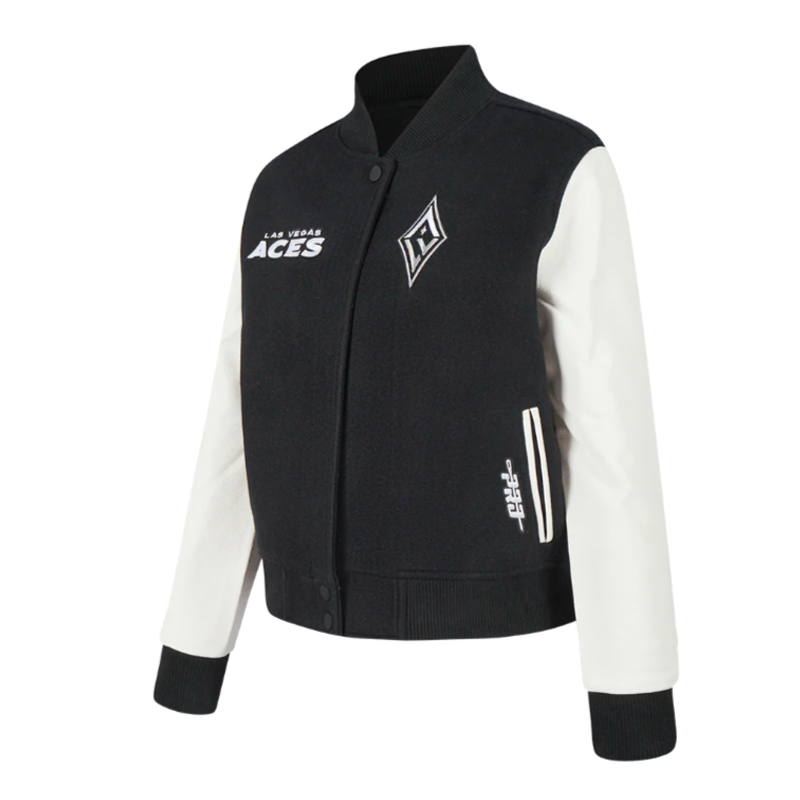 Las Vegas Aces Essentials Classic Varsity Jacket - Image 3