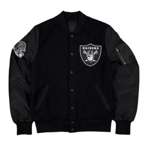 Las Vegas Raiders MA-1 Historic Varsity Jacket