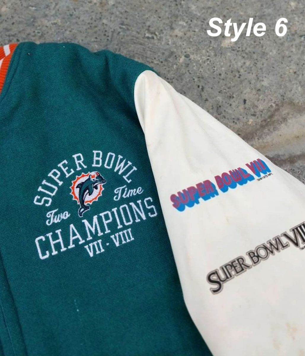 Miami Dolphins Letterman Jacket - Image 16