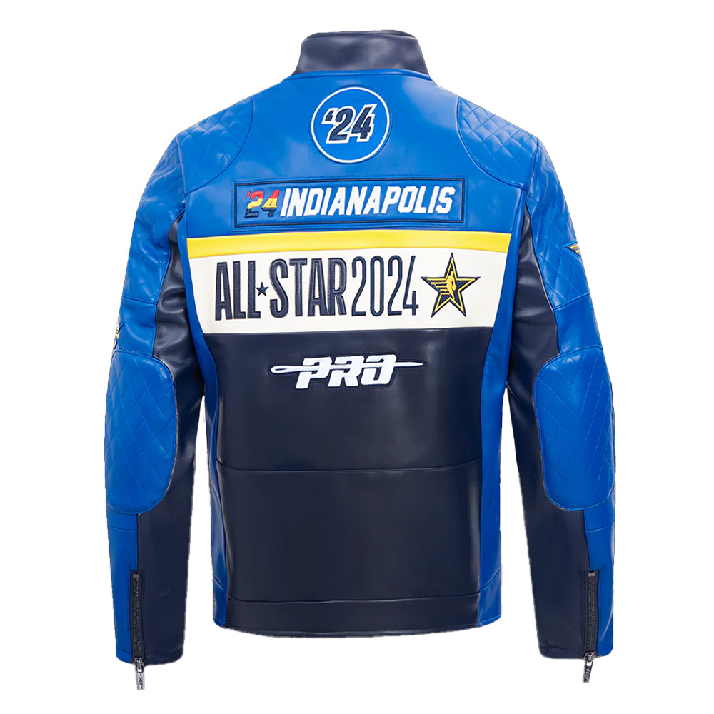 Lil Wayne NBA All-Star 2024 Leather Jacket - Image 3