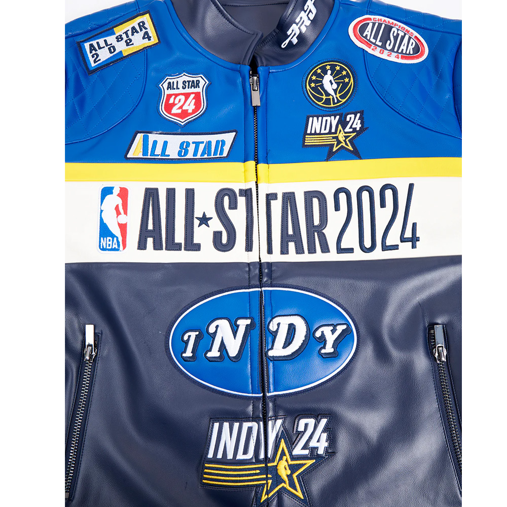 Lil Wayne NBA All-Star 2024 Leather Jacket - Image 11