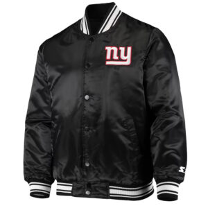 NY Giants Locker Room Black Jacket
