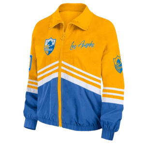 LA Chargers Throwback Windbreaker Jacket
