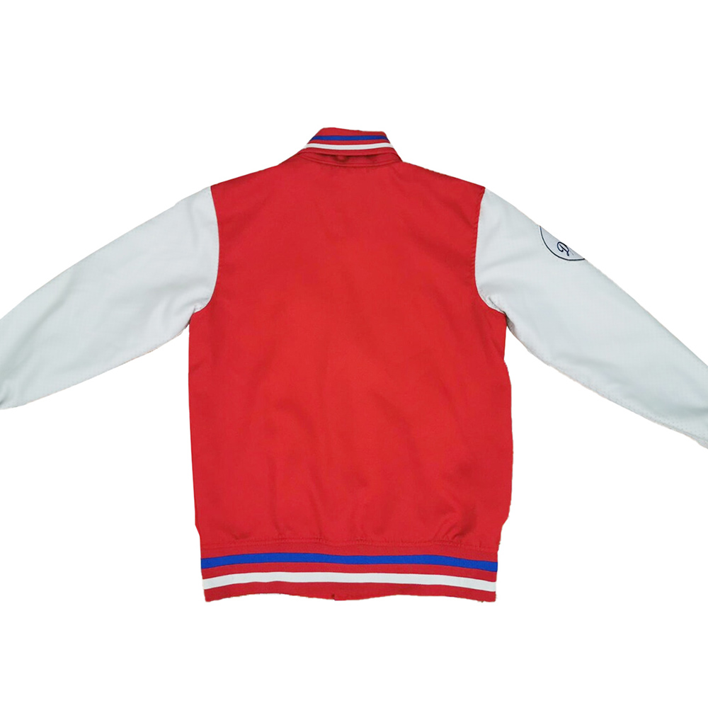 LA Dodgers 1959 Red and White Varsity Jacket - Image 2