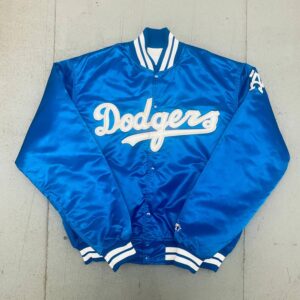 1980s LA Dodgers Royal Bomber Jacket