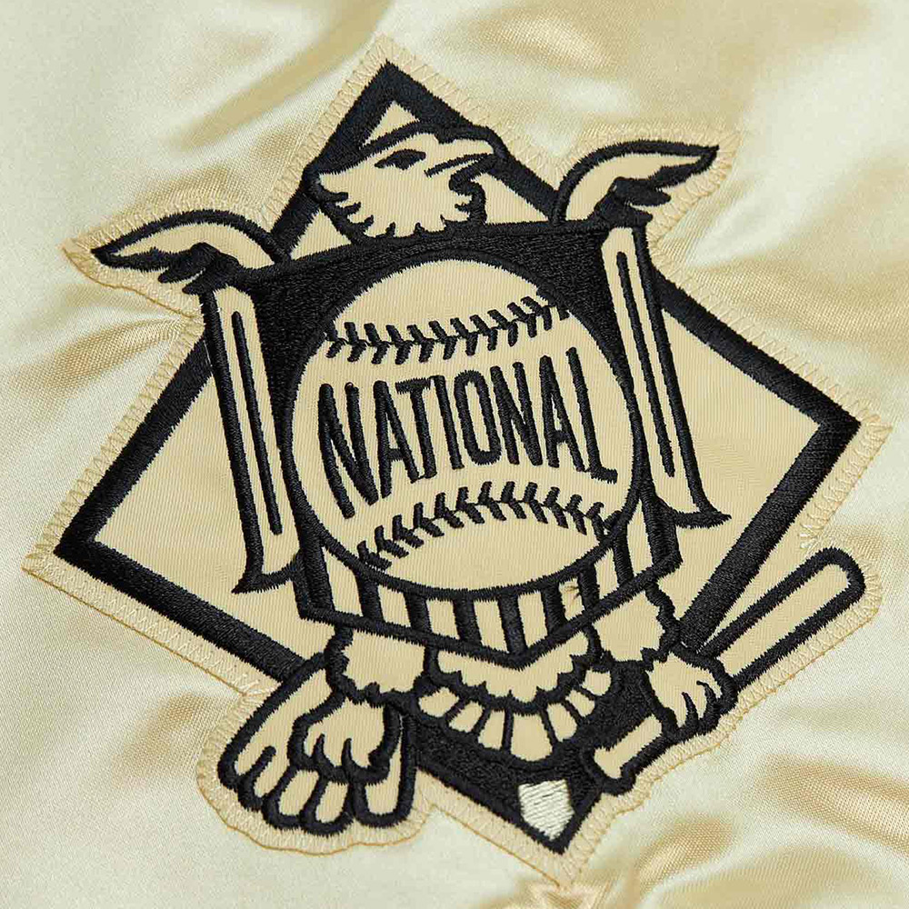 LA Dodgers Team OG 2.0 Gold Satin Jacket - Image 4