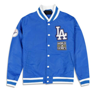 World Series Los Angeles Dodgers Logo Select Royal Jacket