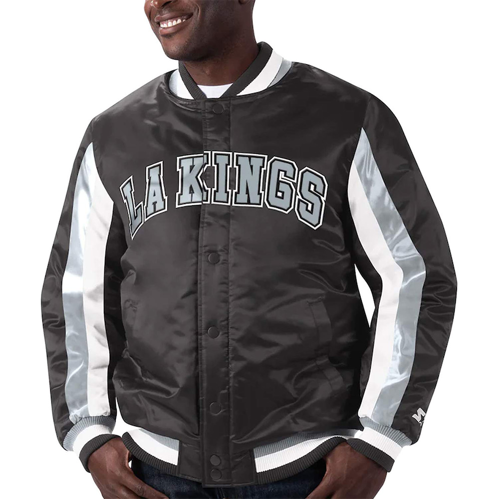 Black/Gray Los Angeles Kings The Ace Jacket - Image 4