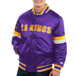 LA Kings Diveplay Purple Jacket