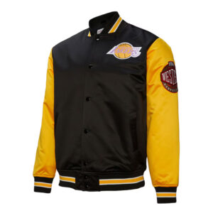Primetime LA Lakers Black and Gold Jacket