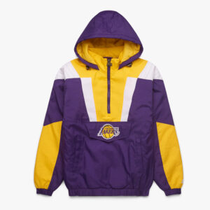 LA Lakers Pullover Half-Zip Jacket