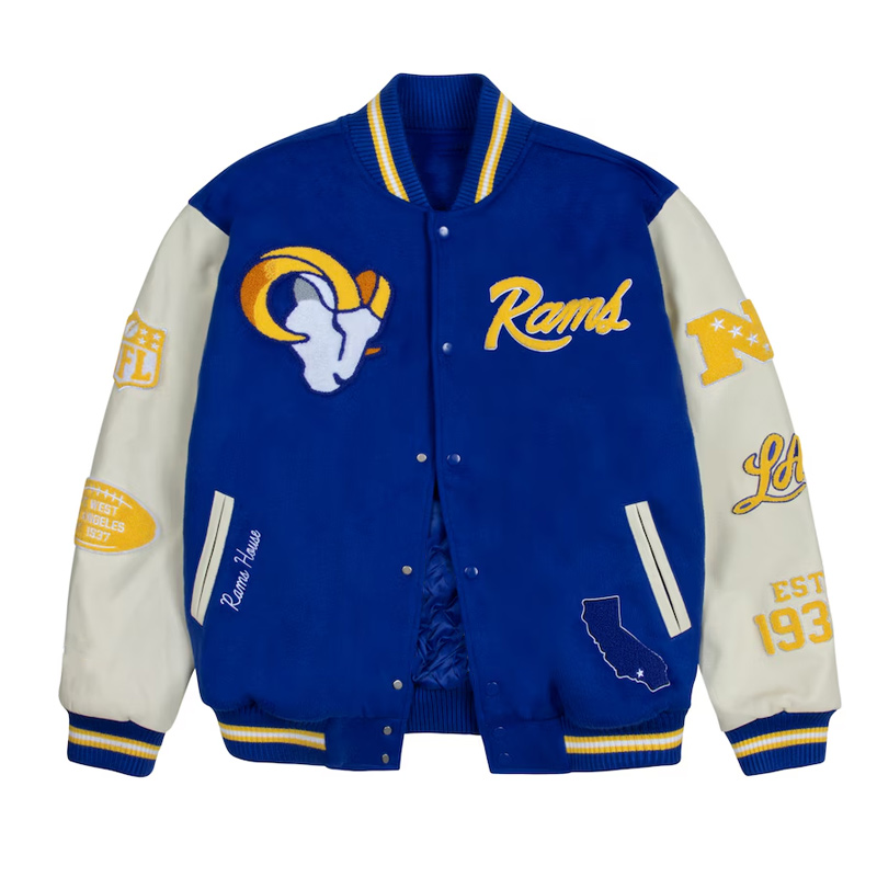 Los Angeles Rams House Letterman Jacket
