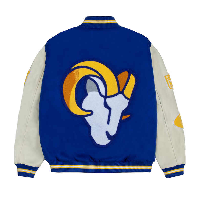 Los Angeles Rams House Letterman Jacket - Image 2