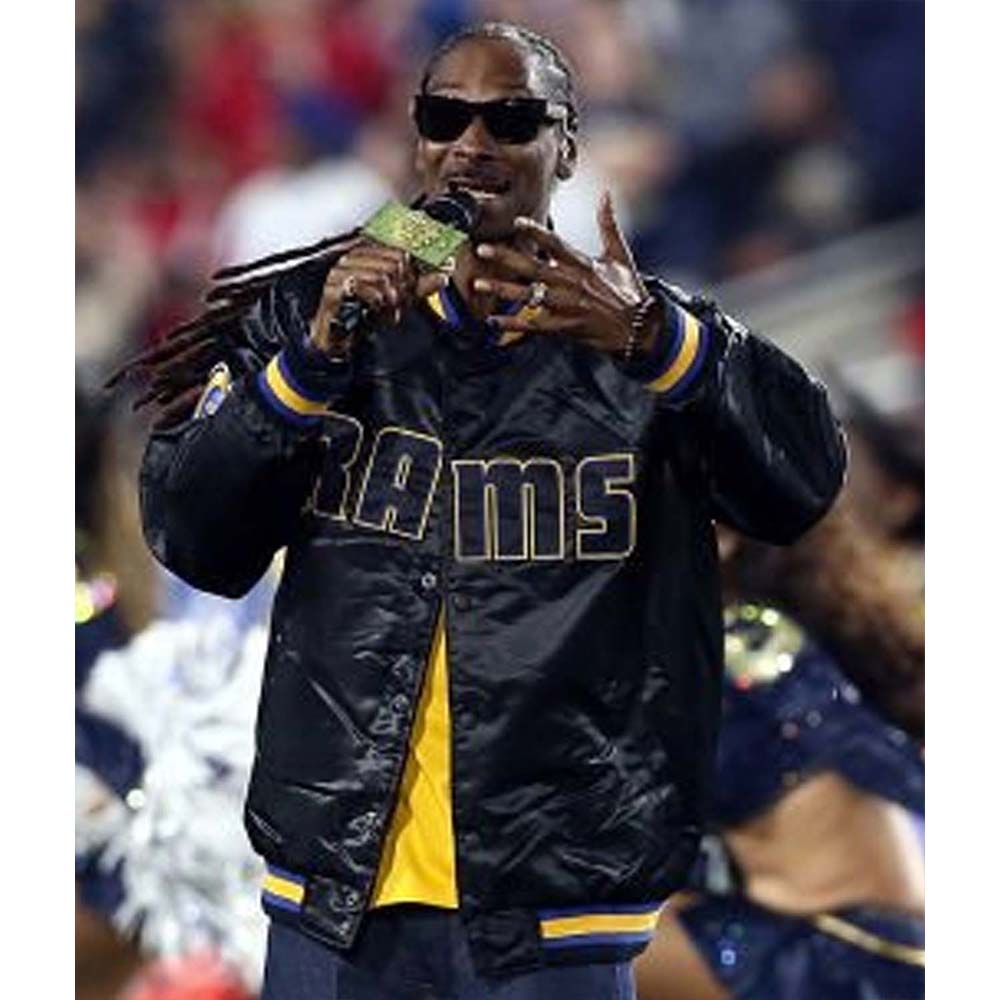 Los Angeles Rams Snoop Dogg Bomber Black Jacket - Image 5