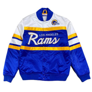 LA Rams Special Script Satin Jacket