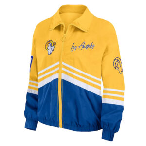 Los Angeles Rams Throwback Windbreaker Jacket