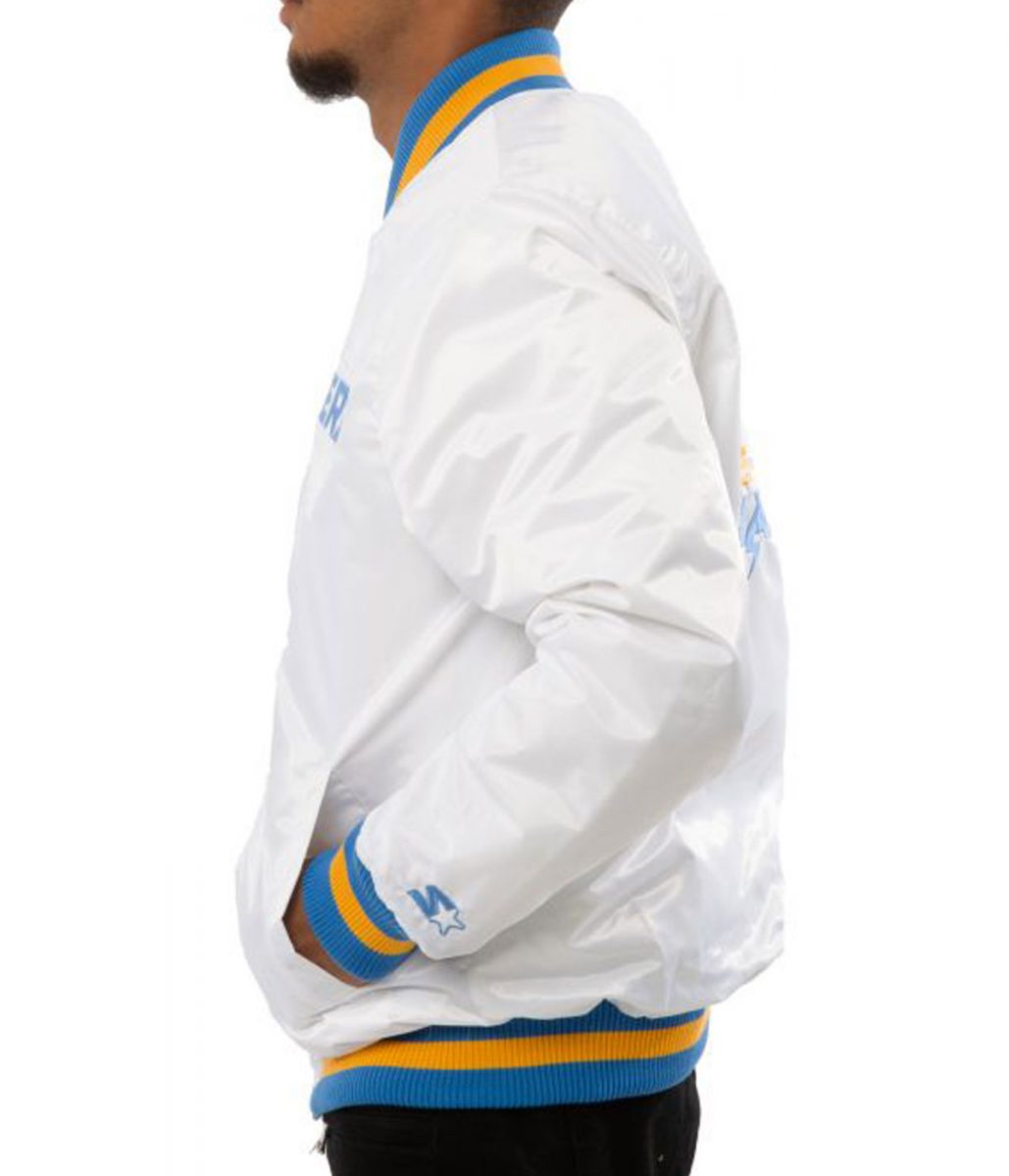 Chargers LA Bomber Blue/White Jacket - Image 5