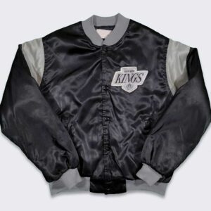 80's Los Angles Kings Black Bomber Jacket