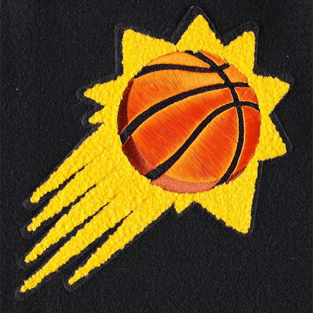 Phoenix Suns Black Mashup Varsity Jacket - Image 8
