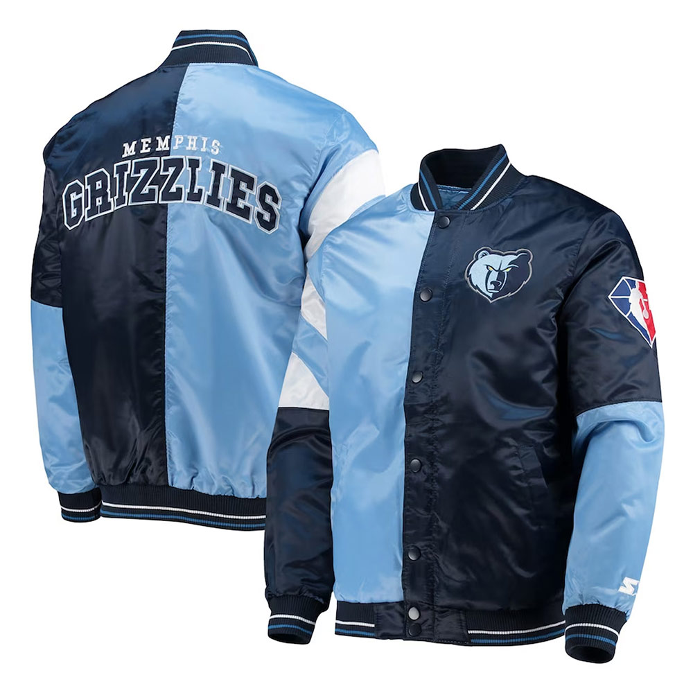 Memphis Grizzlies 75th Anniversary Leader Color Block Jacket - Image 3