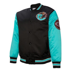 Primetime Memphis Grizzlies Black and Aqua Jacket