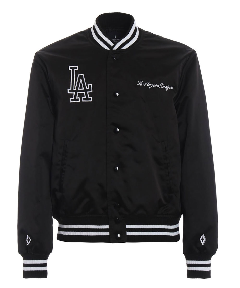 Mens Los Angeles Dodgers County Bomber Jacket - Image 2