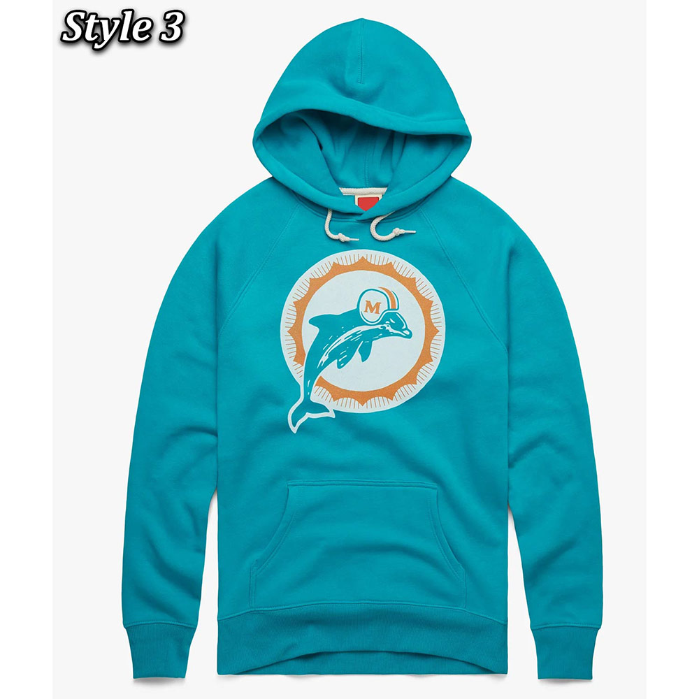 Miami Dolphins Pullover Hoodie - Image 3