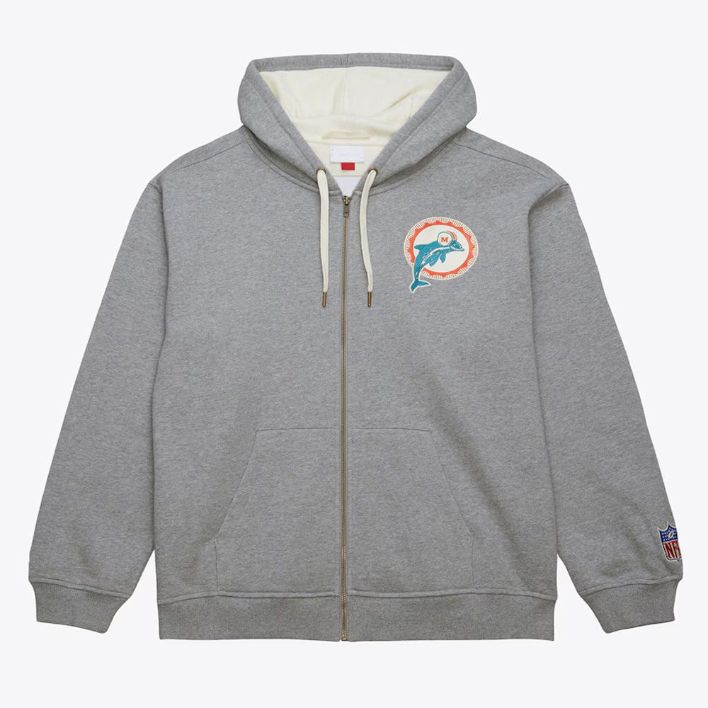 Miami Dolphins Gray Playoff Win 2.0 Hoodie