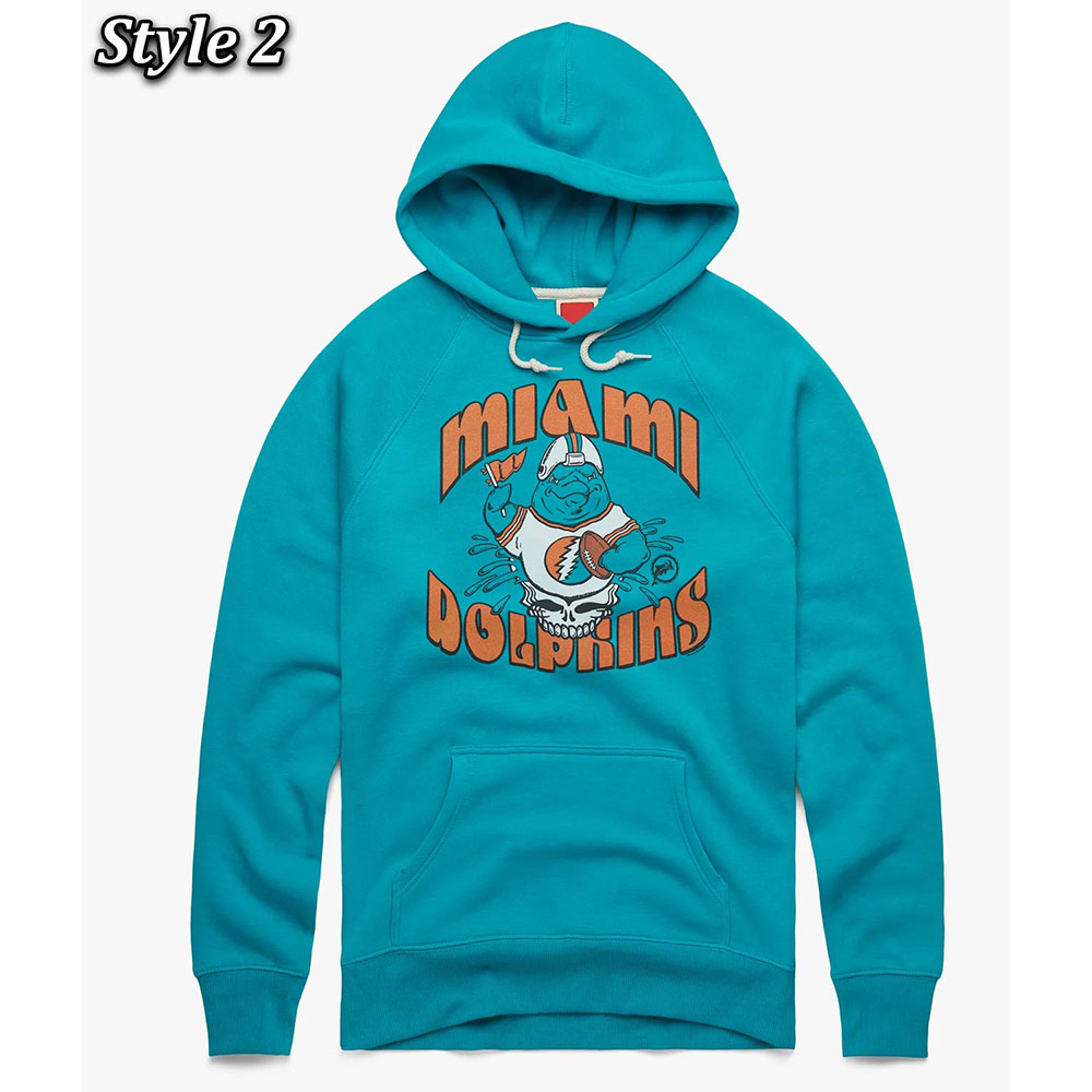 Miami Dolphins Pullover Hoodie - Image 2