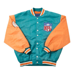 DS Miami Dolphins Aqua and Orange Jacket