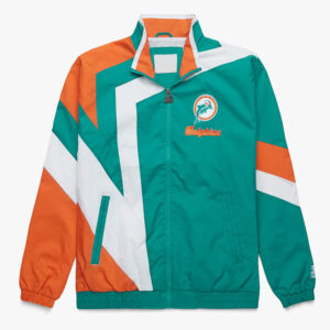 Miami Dolphins Star Windbreaker Jacket