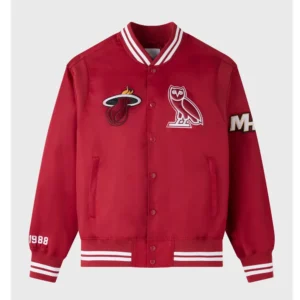 OVO Miami Heat Red Jacket