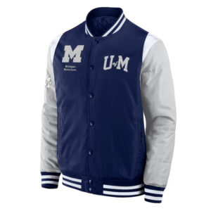 Elements Elite Michigan Wolverines Navy Jacket