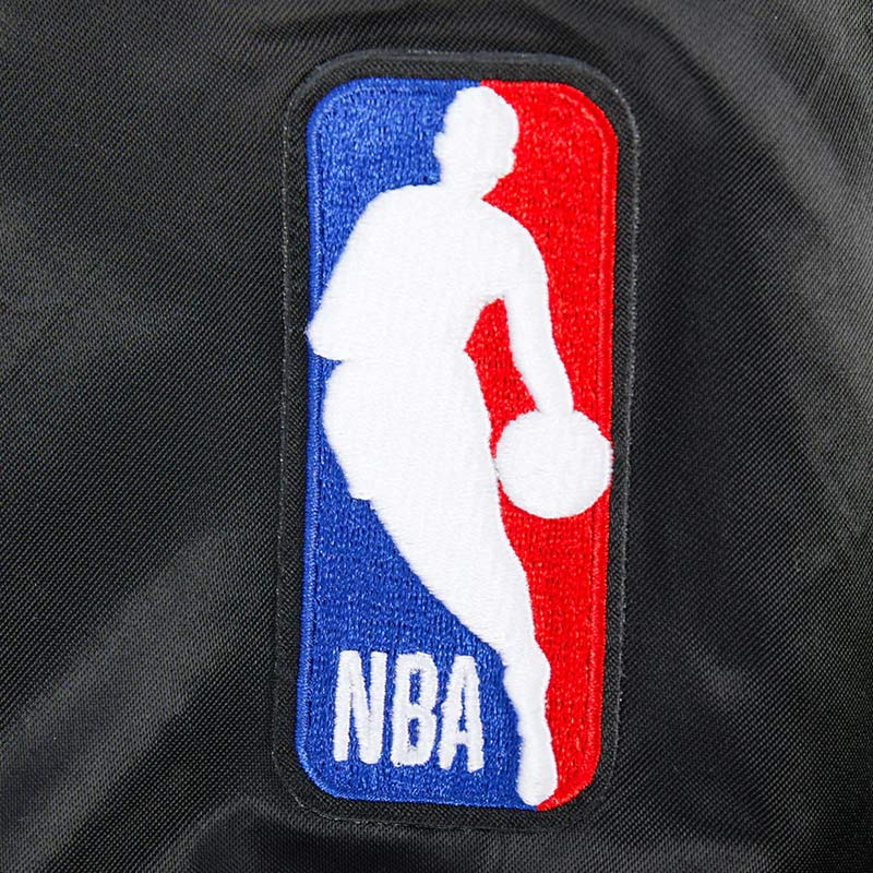 Milwaukee Bucks Diy Pick Stitch Classic Rib Satin Jacket - Image 6