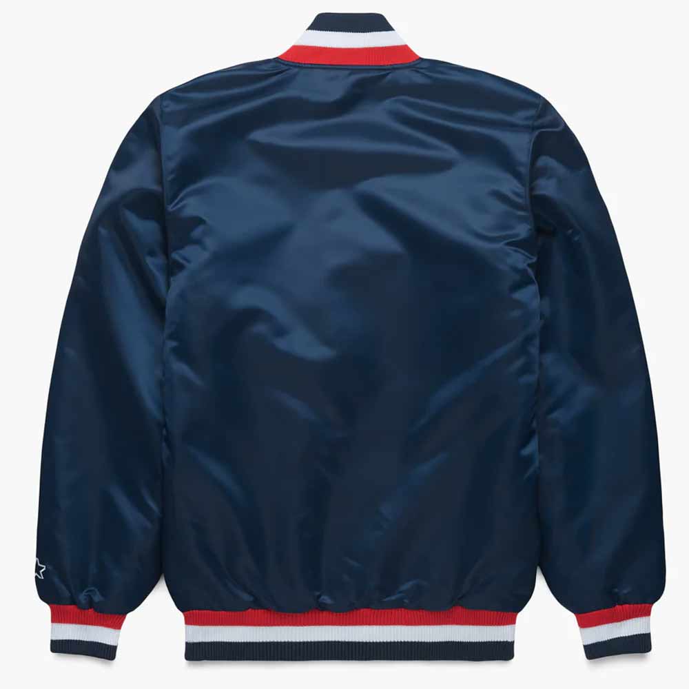 Minnesota Twins Classic Navy Satin Jacket - Image 2