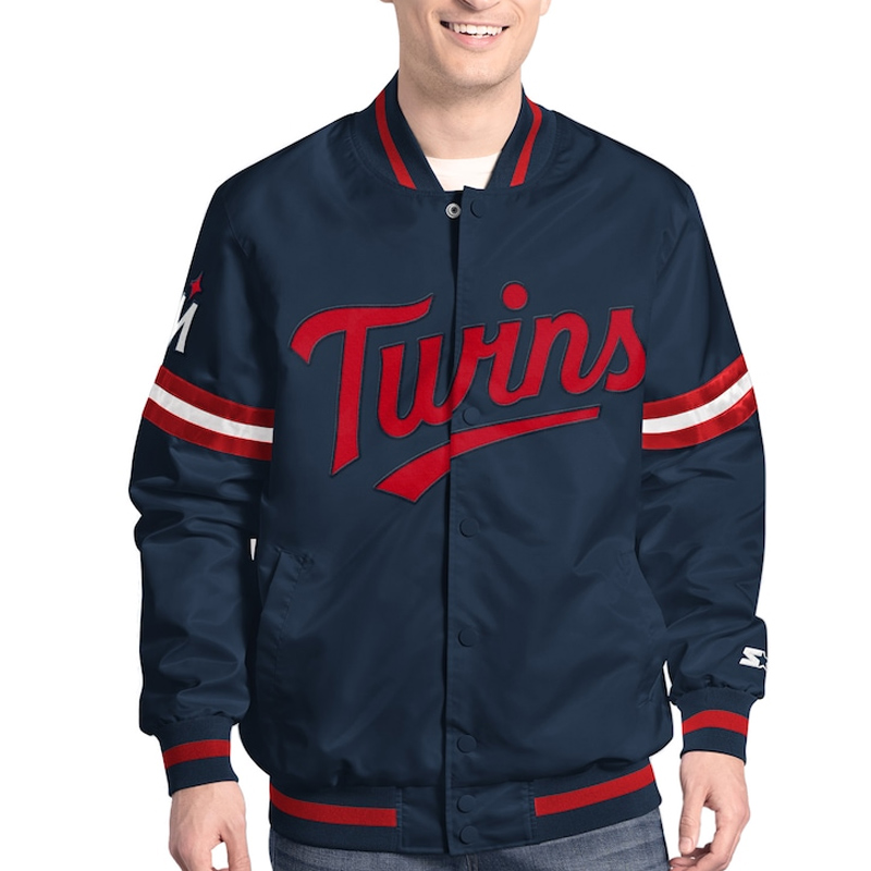 Minnesota Twins Scout Varsity Satin Jacket