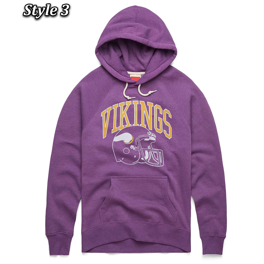Minnesota Vikings Pullover Hoodie - Image 3