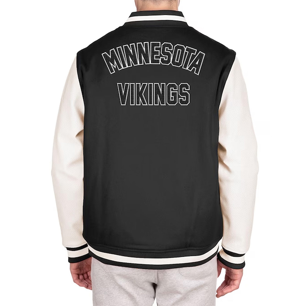 Minnesota Vikings Third Down Varsity Jacket - Image 4