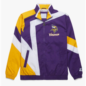 Minnesota Vikings Star Windbreaker Jacket