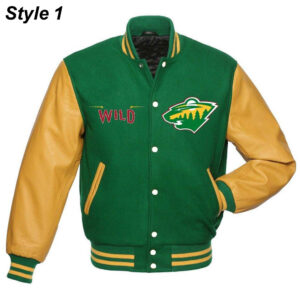 NHL Minnesota Wild Varsity Jacket