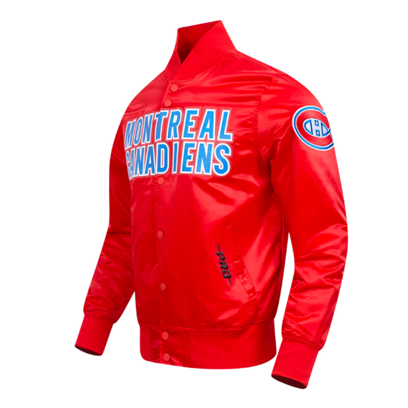 Montreal Canadiens Classic Satin Jacket - Image 5