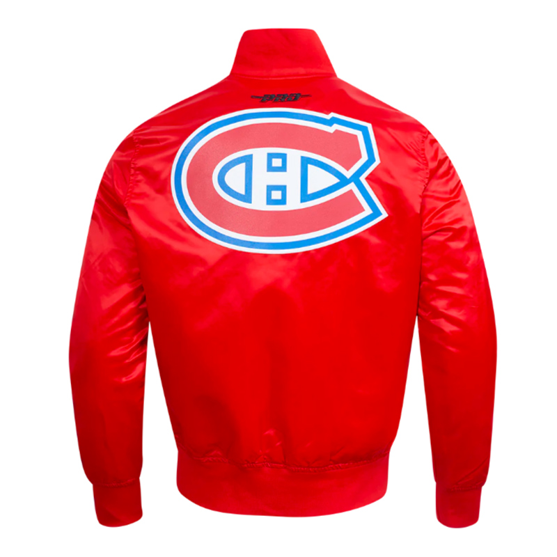 Montreal Canadiens Classic Satin Jacket - Image 3
