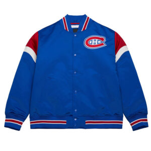Montreal Canadiens Heavyweight Royal Satin Jacket